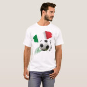 Wit Italië T-shirt. 04 T-shirt (Voorkant volledig)