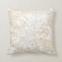 Wit ivoor  floreel patroon