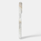 Wit Jade Marmer Goud Glitter Case-Mate iPhone Case (Achterkant / Rechts)