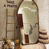 Wit Je Ziet Er Zo Goed Uit Raam- en Spiegelsticker Raamsticker