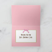 Wit kalf in weiland met zonnestralen kaart (Binnen)