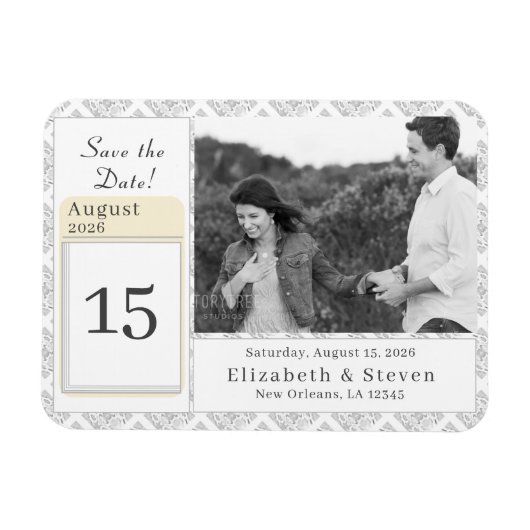 Wit Kant Katholiek Bewaar de Flexibele Fotomagneet Magneet (Horizontaal)