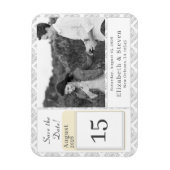 Wit Kant Katholiek Bewaar de Flexibele Fotomagneet Magneet (Verticaal)