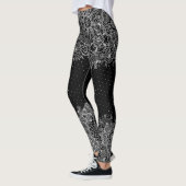 Wit Kant & Stippen Girly Design Leggings (Links)