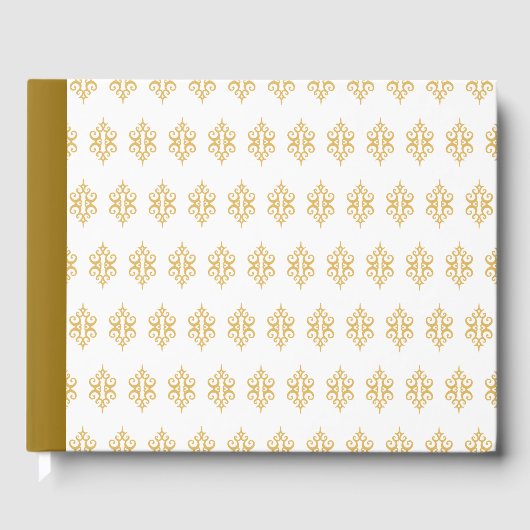 Wit Kanten Gasboek Cadeau Gastenboek (Voorkant)