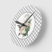  wit karton voor rozen  ronde klok (Hoek)