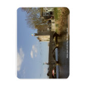 Wit Kasteel Athy, Ierse driekleurige vlag Magneet (Verticaal)