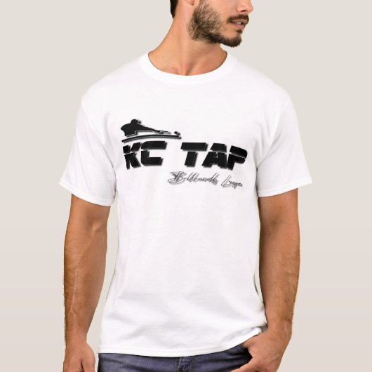 wit KC TAP T-Shirt (Voorkant)