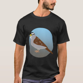 Wit-keel Sparrow Bird Lab T-shirt