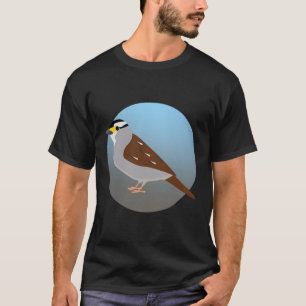 Wit-keel Sparrow Bird Lab T-shirt