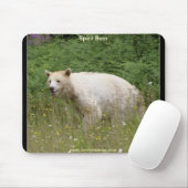 WIT KERMODE (SPIRIT) BEER MUISMAT (Met muis)