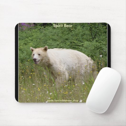 WIT KERMODE (SPIRIT) BEER MUISMAT (Met muis)