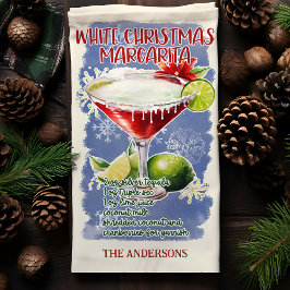 Wit Kerst Margarita Vakantie Cocktail Recept Theedoek