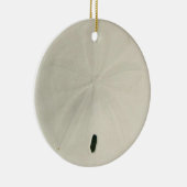 Wit- kerstboomversiering keramisch ornament (Rechts)