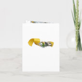 Wit-kerstfeest met Shower Uitnodiging (Achterkant)