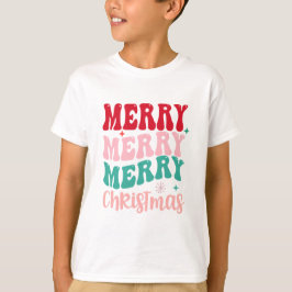 Wit Kerstfeest  T-shirt
