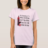 Wit kerstfeest t-shirt (Voorkant)