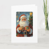 Wit Kerstmis Kaart (Voorkant)