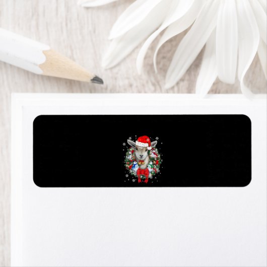 Wit-kerstsierdecoratie Gift X-mas Etiket (Insitu)