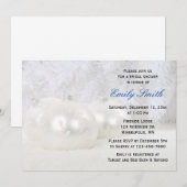 Wit kerstwinter Vrijgezellenfeest Kaart (Voorkant / Achterkant)