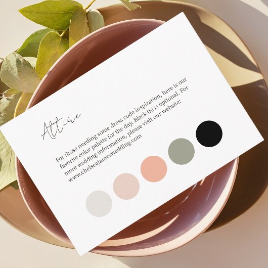 Wit | Kleur Dot Trouwjurk Kleding Informatiekaartje