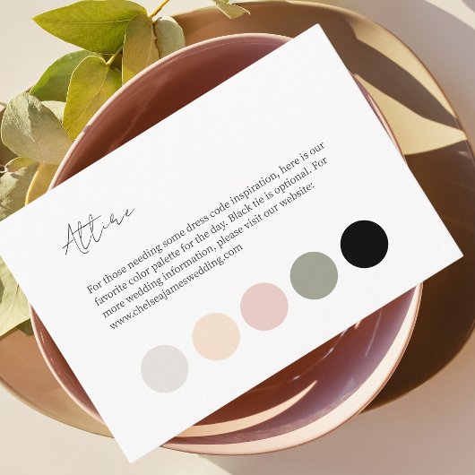 Wit | Kleur Dot Trouwjurk Kleding Informatiekaartje