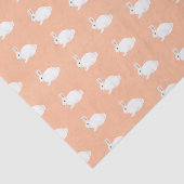 Wit konijnenpapier tissuepapier (Detail)