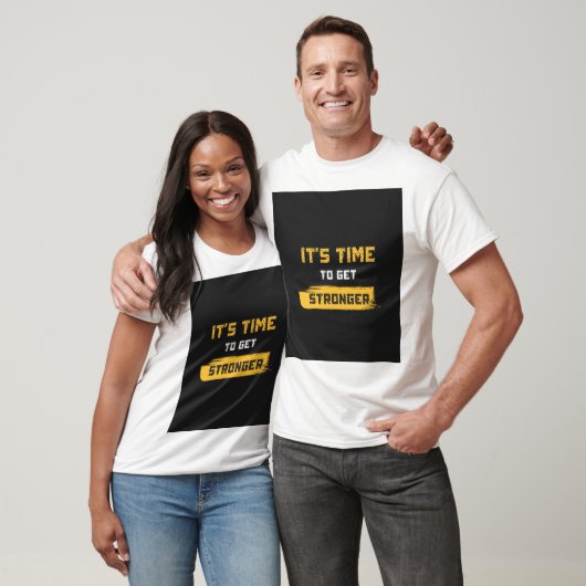 Wit koppel t-shirt (Unisex)