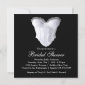 Wit korset Vrijgezellenfeest elke kleur achtergron Kaart (Achterkant)