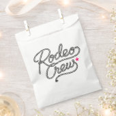 Wit Laatste Rodeo Bach-feestcadeau Bedankzakje (Geknipt)
