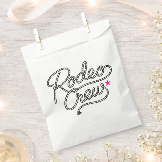 Wit Laatste Rodeo Bach-feestcadeau Bedankzakje (Geknipt)