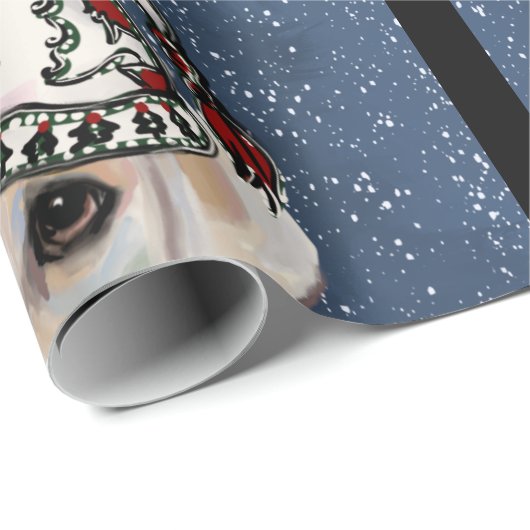 WIT LABRADOR RETRIEVER  CADEAUPAPIER (Rol Hoek)