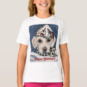 WIT LABRADOR RETRIEVER T-SHIRT (Voorkant)