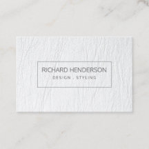 Wit leder Eenvoudig geometrisch minimaal modern