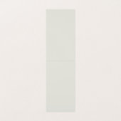 Wit lederen textuur Verhangend Ketting beeldscherm Visitekaartje (Binnenkant ongevouwen)