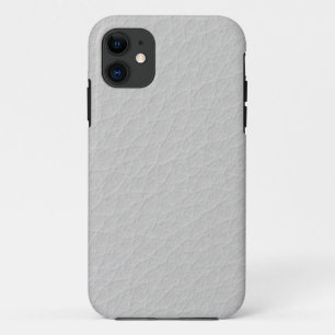 Wit leer Case-Mate iPhone case