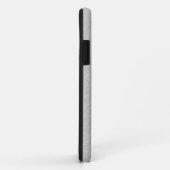 Wit leer Case-Mate iPhone case (Achterkant/rechts)