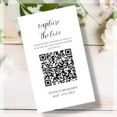 Wit | Leg de Love QR-code vast Informatiekaartje