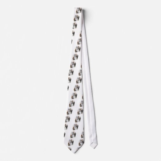 Wit leger (Witte Garde) Stropdas (Voorkant)