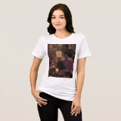 Wit leuk t-shirt voor meisjes (Voorkant volledig)