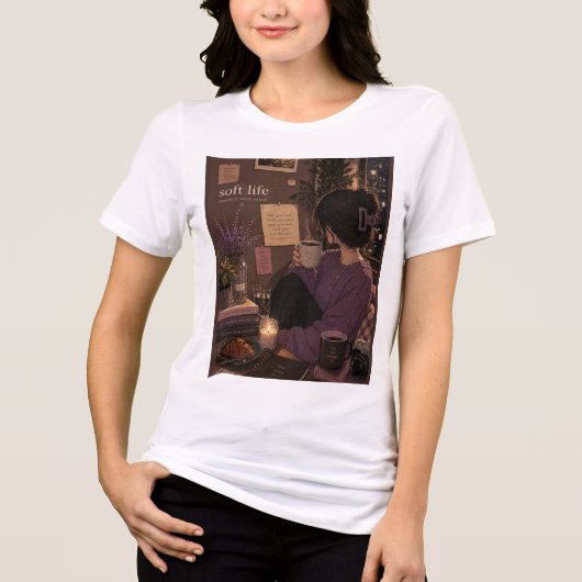 Wit leuk t-shirt voor meisjes (Voorkant)