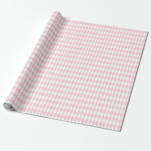 Wit & Licht Roze Harlekijn Diamanten Cadeaupapier