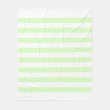 Wit & Lichtgroen Pastel Lijnpatroon