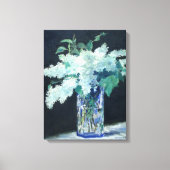 Wit Lila door Edouard Manet Canvas Afdruk (Voorkant)