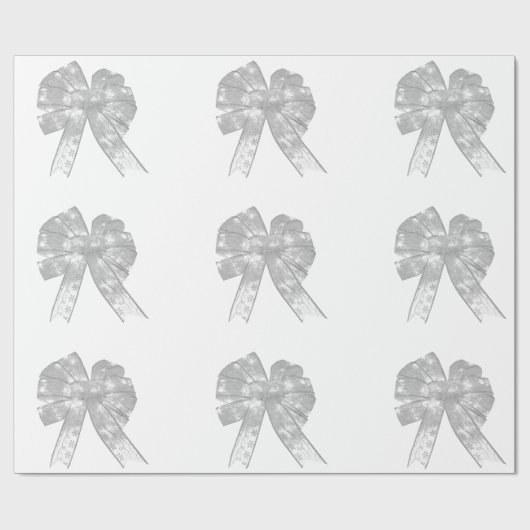 Wit Lint Inpakpapier (Vlak)