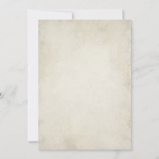  wit madeliefje bloemenromantische rustieke bruilo kaart (Achterkant)