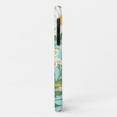 Wit Madeliefjes Bloemmotief Case-Mate iPhone Case (Achterkant/links)