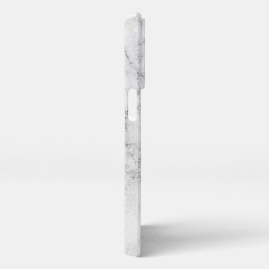 Wit Marbel Mobiel Hoesje iPhone Hoesje (Rechterkant)