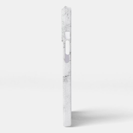 Wit Marbel Mobiel Hoesje iPhone Hoesje (Linkerkant)