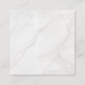 Wit Marmer Aanbevelingskaartje (Voorkant)